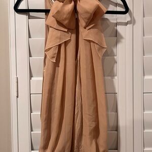 River Island Blush Pink Dress with Button Detail